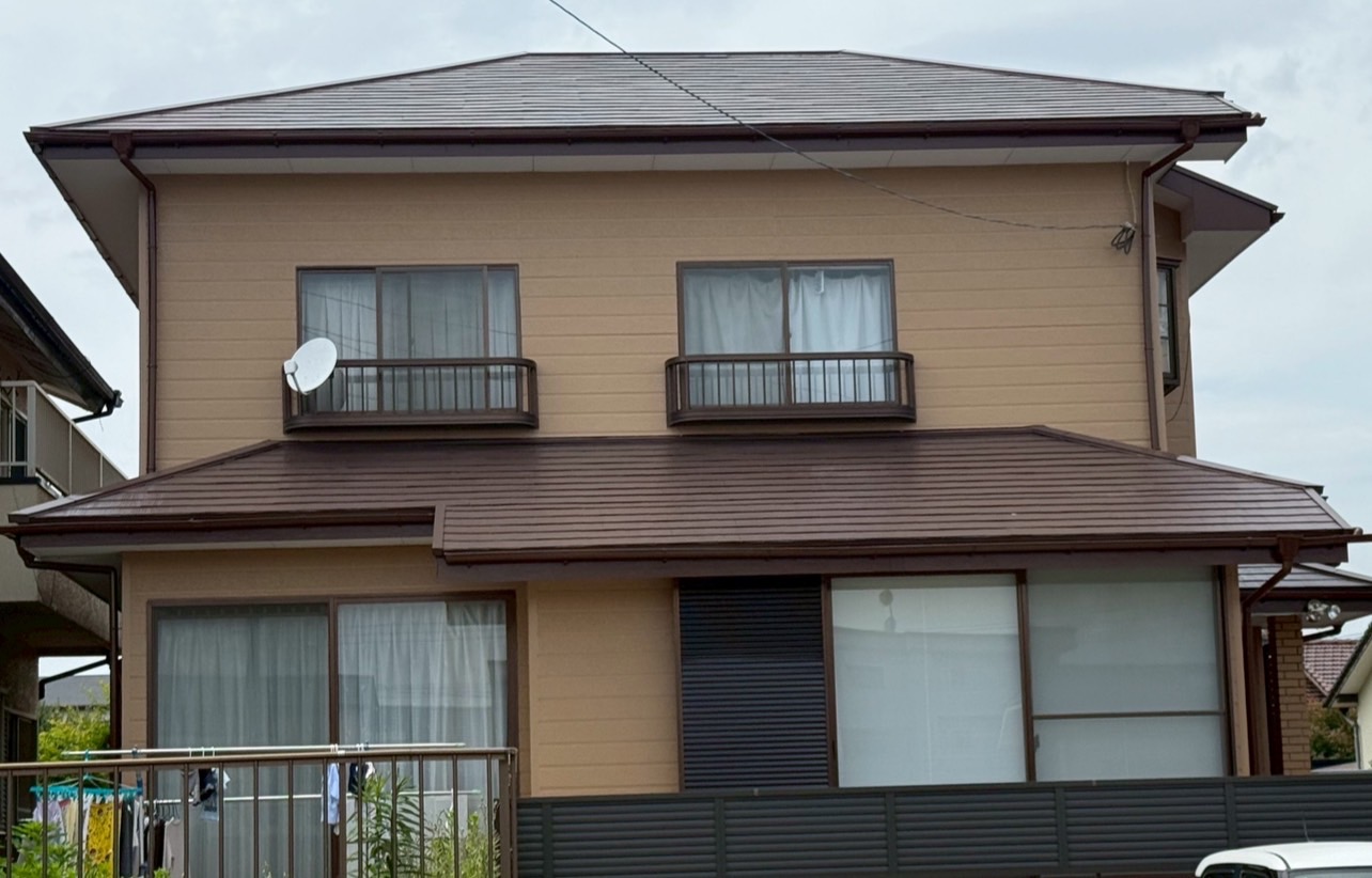 外壁塗装工事 施工後