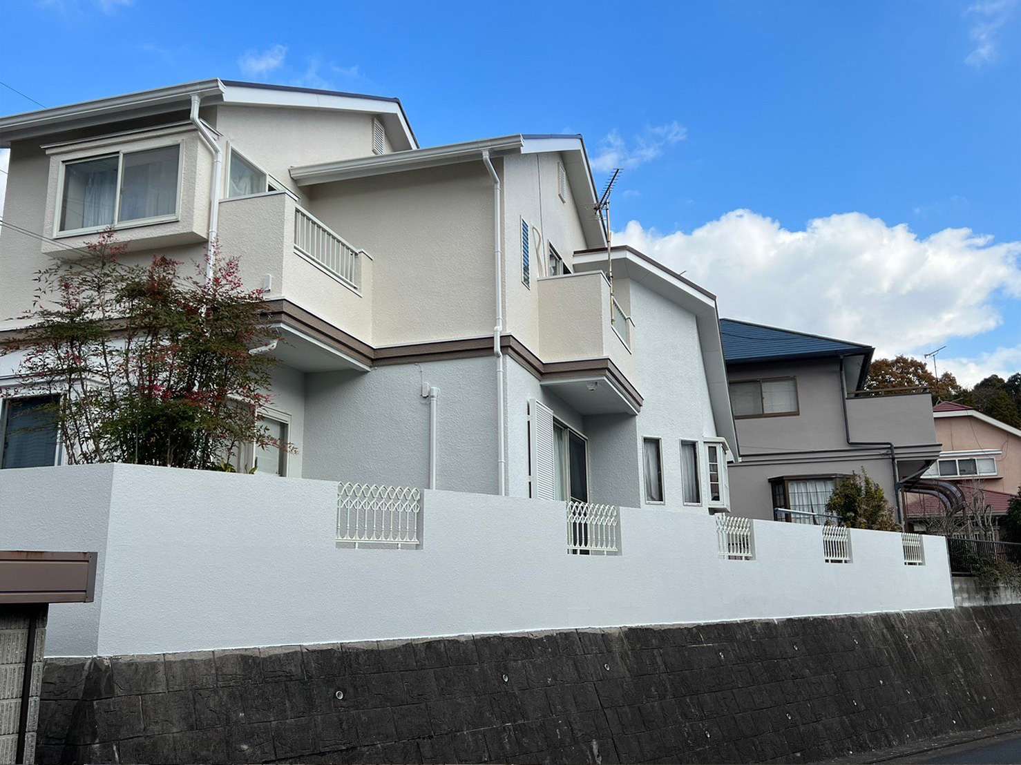 外壁塗装 施工後