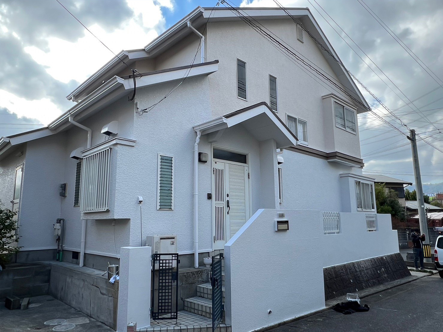 外壁塗装 施工後