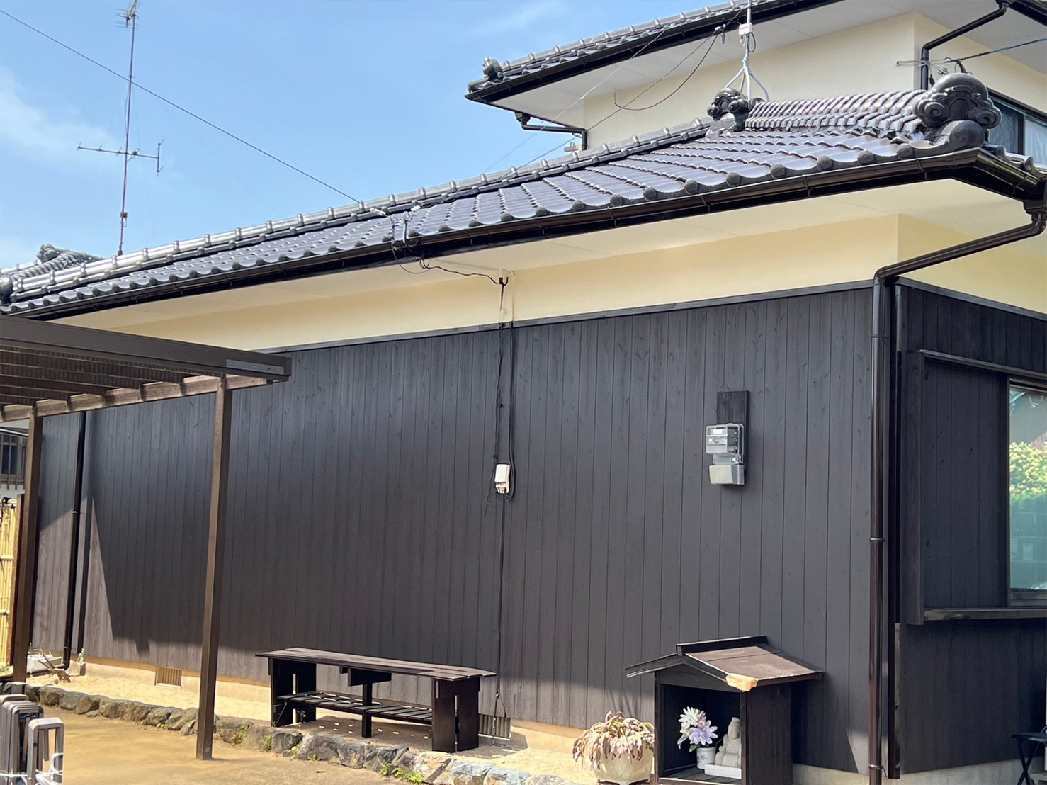 壁板張替→塗装 施工後