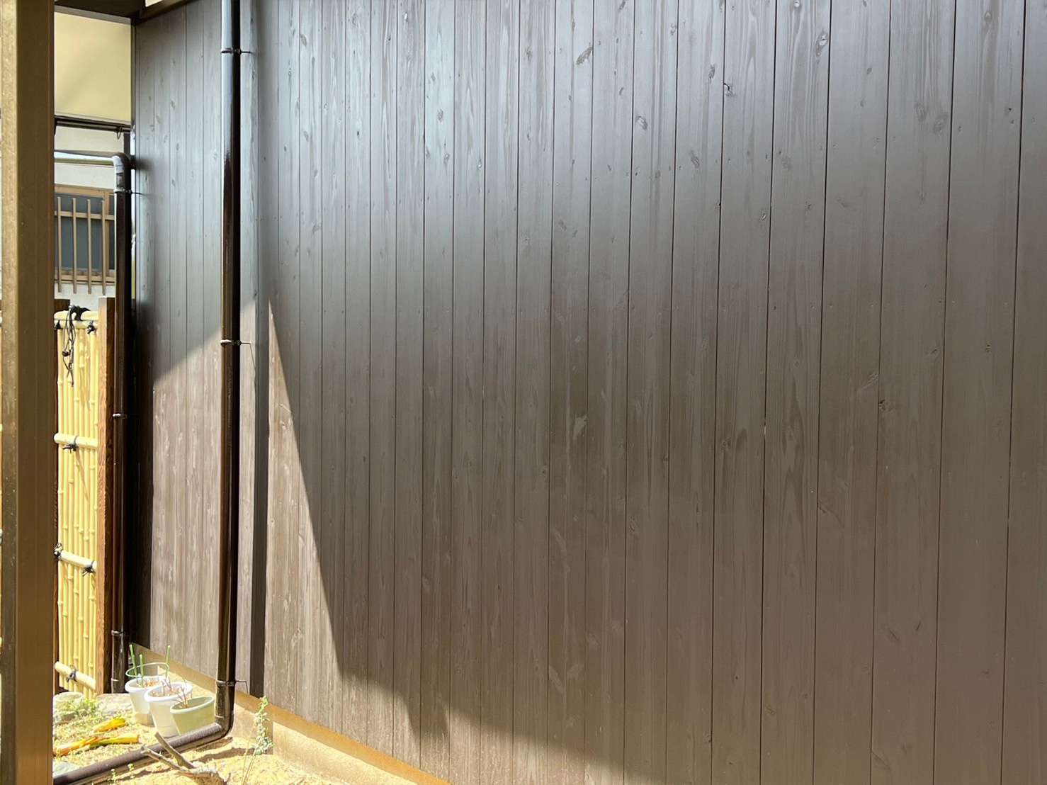 壁板張替→塗装